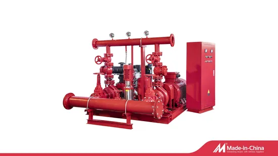 1500gpm Engine Driven Diesel Electric Fire Fighting Equipment Jockey Pump UL/FM Listed